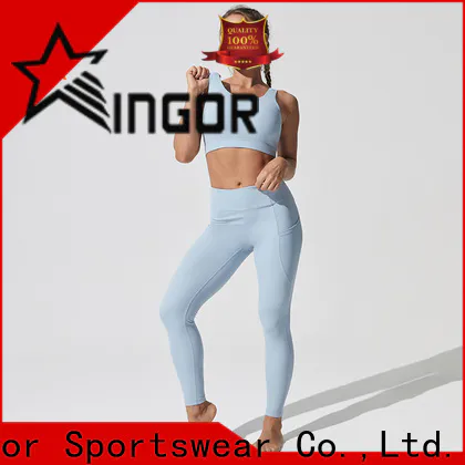 INGOR fashion yoga clothing companies bulk production for women