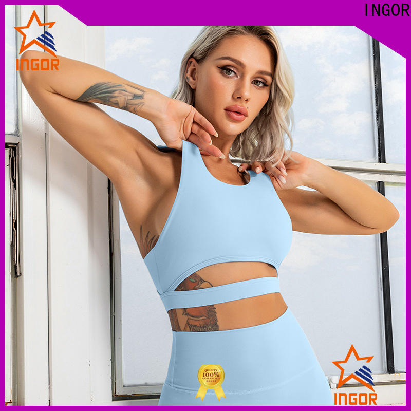 INGOR longline sports crop with high quality for ladies