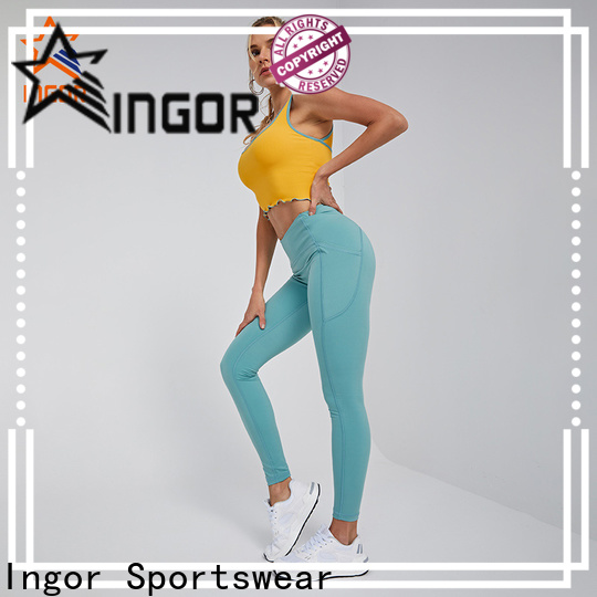 INGOR SPORTSWEAR высококачественная женская одежда для йоги заводская цена для спорта