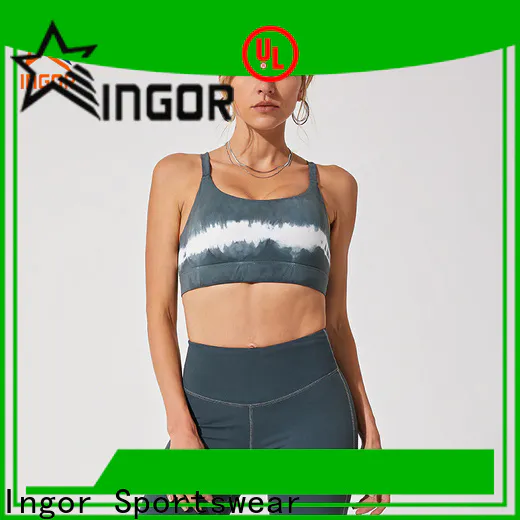 INGOR SPORTSWEAR white white sports bra on sale at the gym