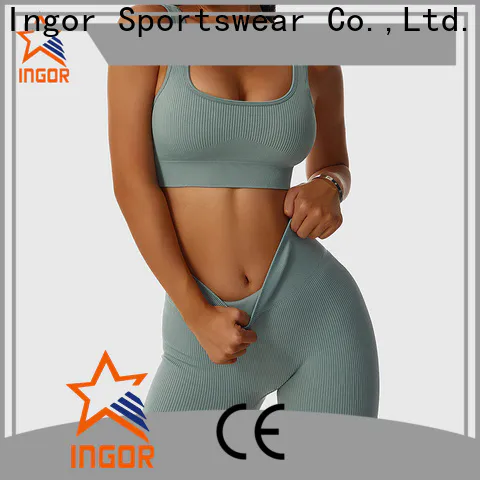 INGOR SPORTSWEAR summer yoga clothes factory price for gym