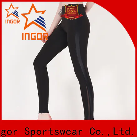 INGOR SPORTSWEAR plain yoga pants for curvy women with high quality for women