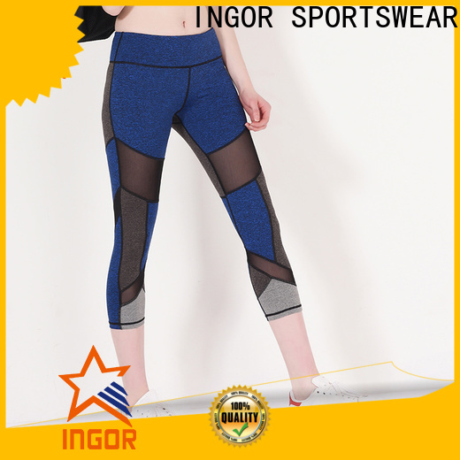 INGOR SPORTSWEAR capri female yoga pants with high quality for women