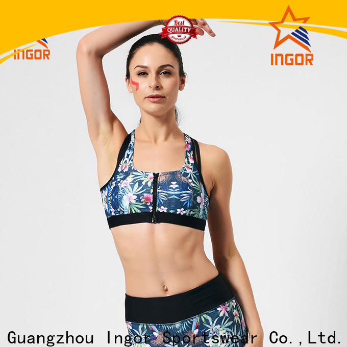 INGOR SPORTSWEAR sexy supportive sports bras with high quality for ladies