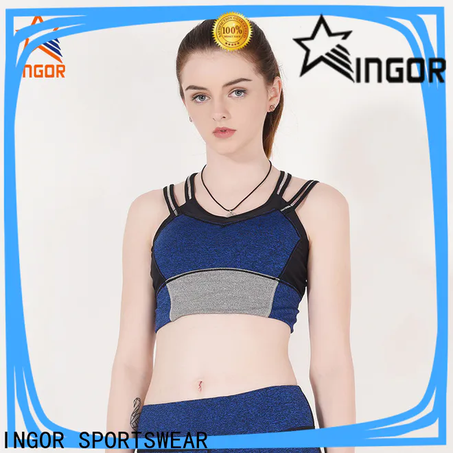 breathable crop top sports bra activewear with high quality for sport