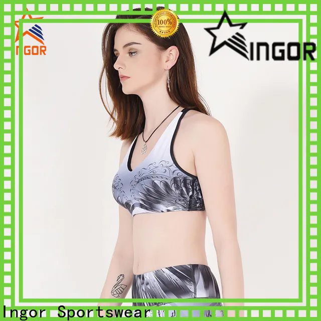 INGOR SPORTSWEAR comfortable sports crop top on sale at the gym