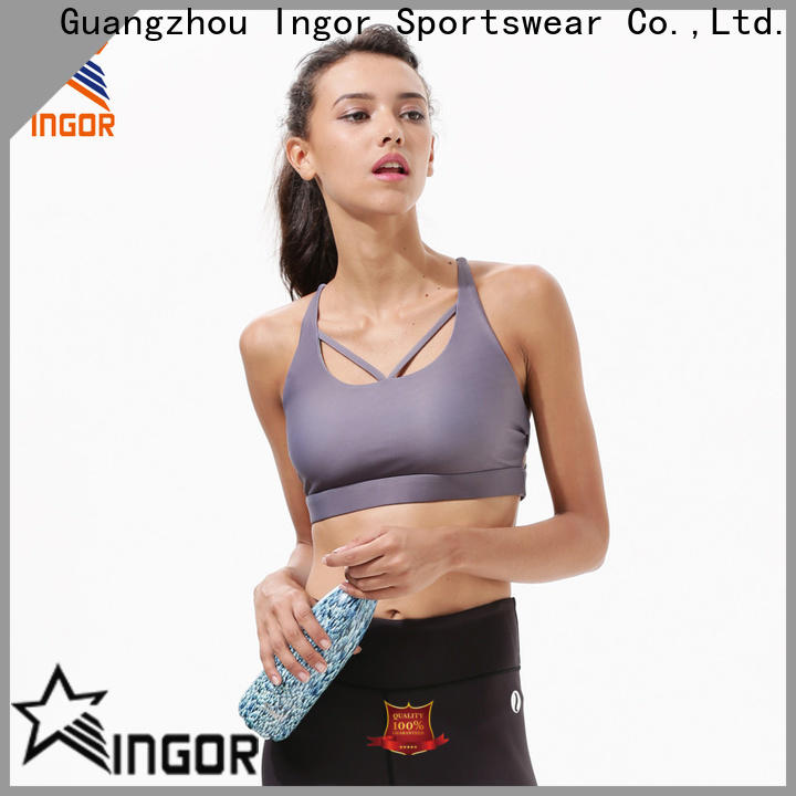 INGOR SPORTSWEAR comfortable high support sports bra to enhance the capacity of sports at the gym