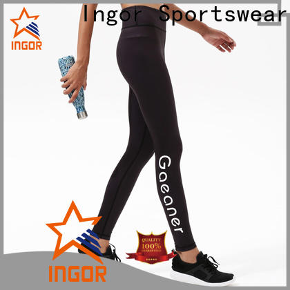 INGOR SPORTSWEAR tights woman sports leggings with four needles six threads for girls