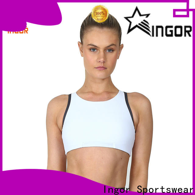 INGOR SPORTSWEAR longline bonds sports bra to enhance the capacity of sports at the gym