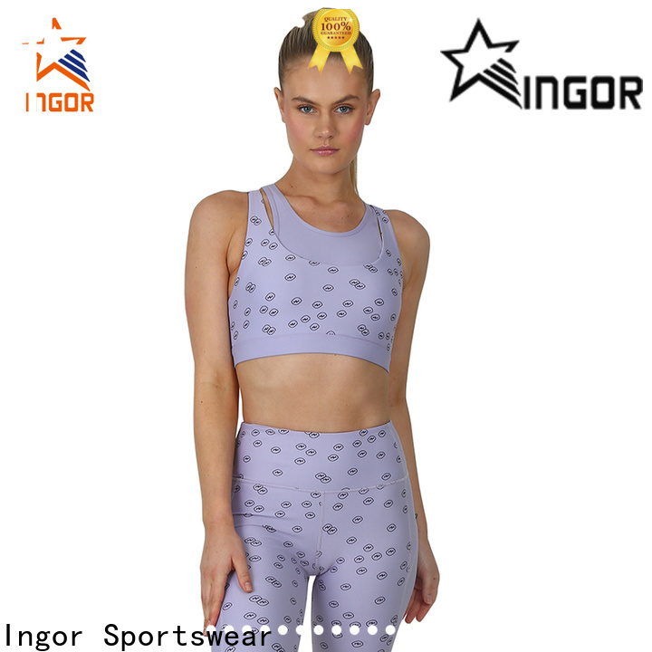 personalized hot yoga attire factory price for gym