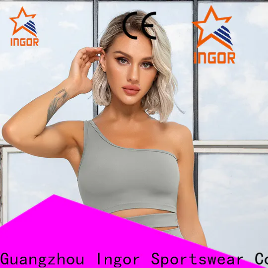 INGOR SPORTSWEAR pink best sports bra with high quality for sport