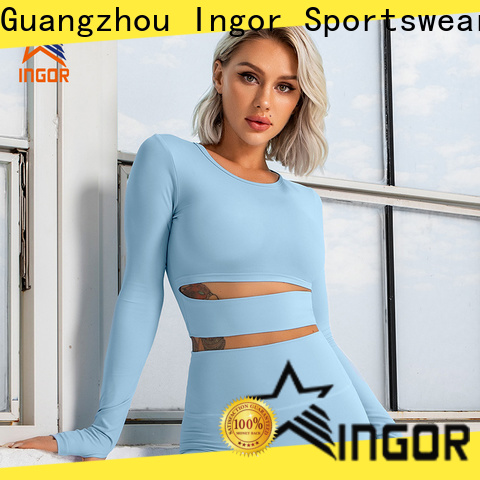 INGOR SPORTSWEAR sexy recycled sportswear to enhance the capacity of sports for ladies