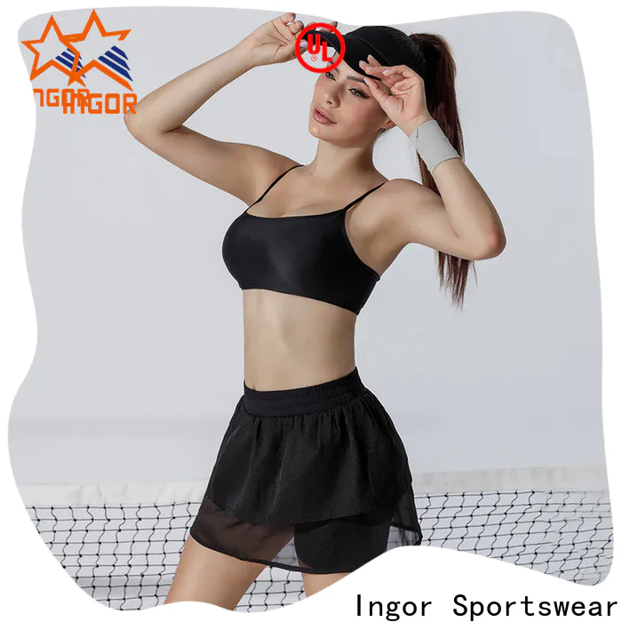 INGOR SPORTSWEAR custom tennis outfit woman experts at the gym