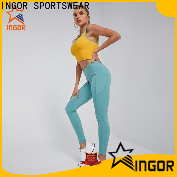INGOR SPORTSWEAR fashion yoga outfit brand factory price for sport