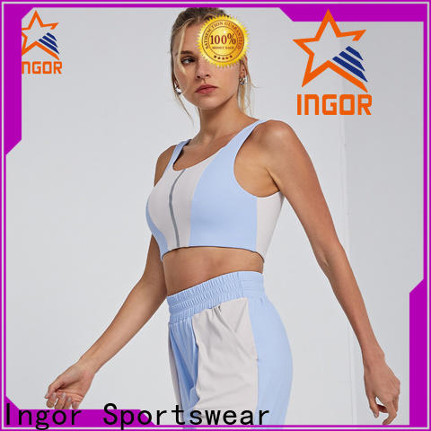 INGOR SPORTSWEAR custom compression sports bra with high quality for women
