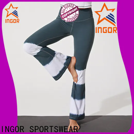 INGOR SPORTSWEAR quality yoga capri leggings in bulk for sport