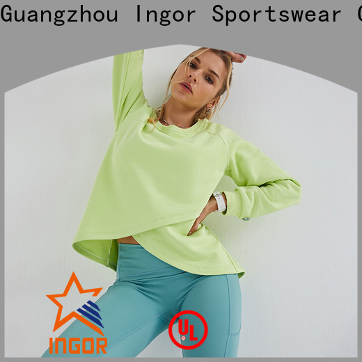 INGOR SPORTSWEAR new hoodie raglan sleeve supplier for girls