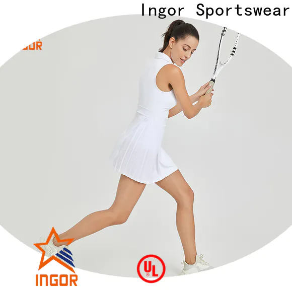 INGOR SPORTSWEAR nice women's tennis player outfit supplier for girls