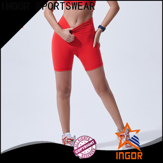 INGOR SPORTSWEAR women's mesh shorts  manufacturer for yoga