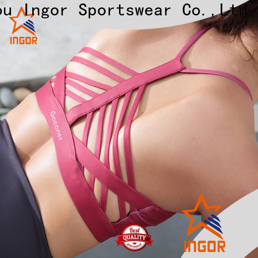 INGOR SPORTSWEAR розовый бесшовный бюстгальтер без бретелек фабрики в спортзале