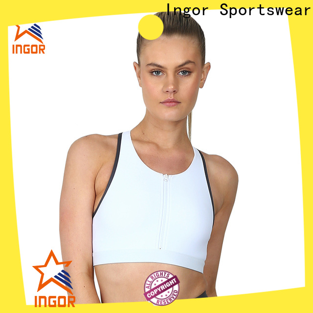 fashion racerback bra tops wholesale for sport