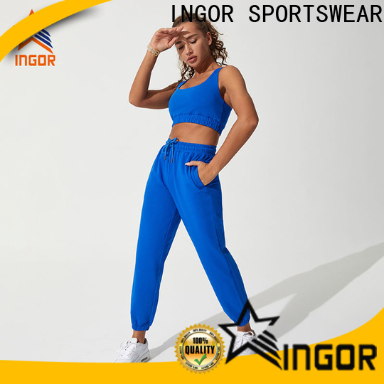 INGOR SPORTSWEAR quality yoga work clothes manufacturer for ladies
