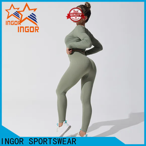 INGOR SPORTSWEAR pretty yoga clothes wholesale for ladies