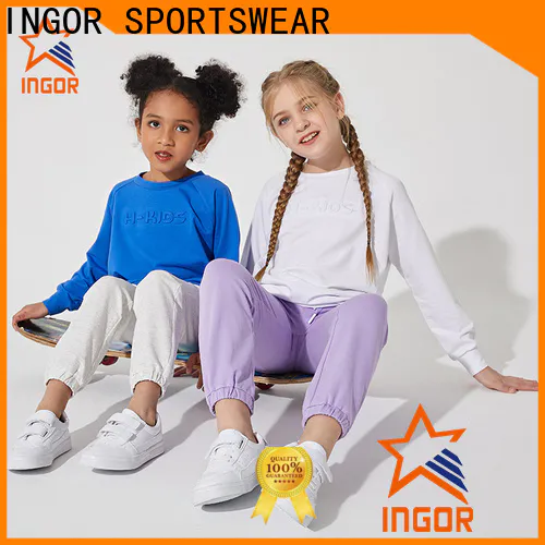 fashion children sports wear factory for girl