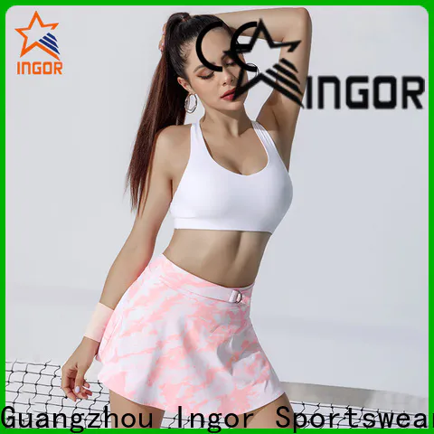INGOR SPORTSWEAR fashion women's tennis player outfit wholesale
