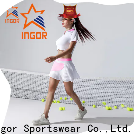 fashion women's tennis attire manufacturer for women