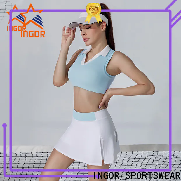 INGOR SPORTSWEAR nice tennis attire female factory for yoga