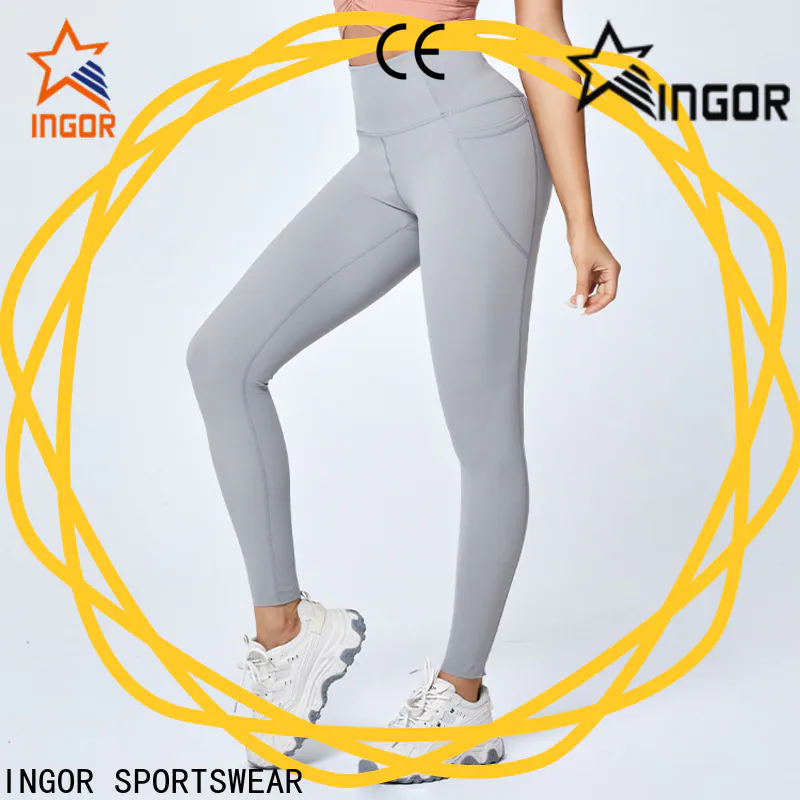 INGOR SPORTSWEAR plain female gym pants at the gym