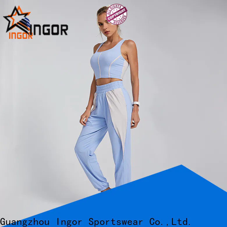 INGOR SPORTSWEAR the best yoga clothes factory for yoga