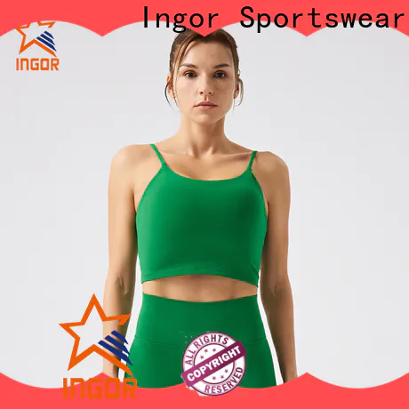 INGOR SPORTSWEAR best front zip sports bra manufacturer for ladies