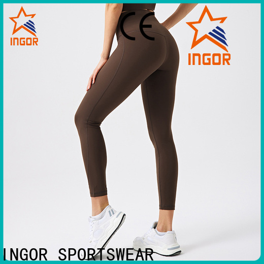 INGOR SPORTSWEAR blue womens blue gym leggings wholesale for girls