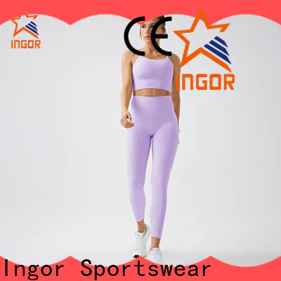 INGOR SPORTSWEAR recycled active wear for sport