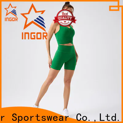 INGOR SPORTSWEAR nice recycled active wear in bulk at the gym
