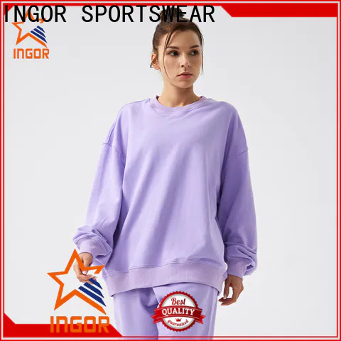 INGOR SPORTSWEAR hoodie raglan sleeve wholesale for ladies