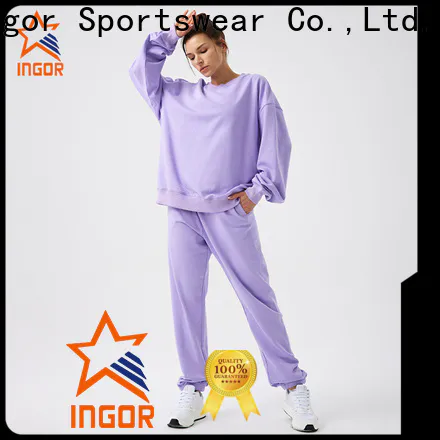 INGOR SPORTSWEAR recycled running clothes manufacturer for girls