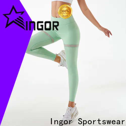 INGOR SPORTSWEAR nice womens blue gym leggings wholesale for girls