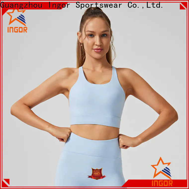 nice colorful sports bras fashion factory for girls