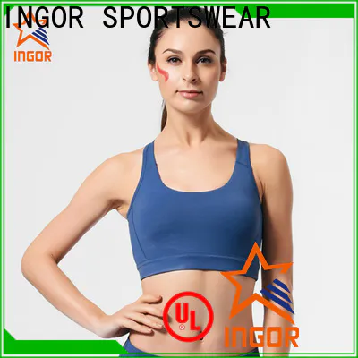 quality high neck sports bra pink wholesale at the gym