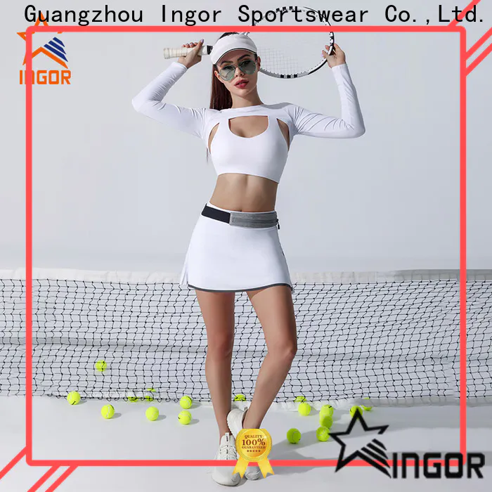 fashion tennis female outfit factory for ladies