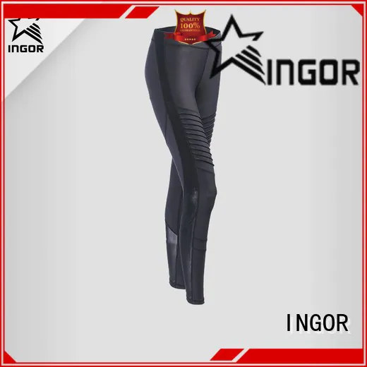 INGOR convenient tan yoga leggings with high quality for ladies