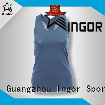 INGOR racerback yoga tops with high quality at the gym