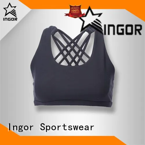 INGOR tops sports bra pads to enhance the capacity of sports for girls