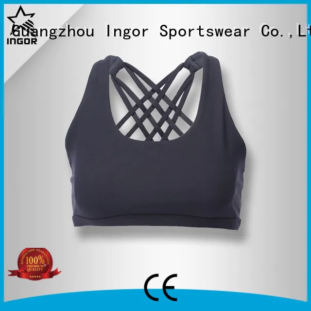 purple Custom activewear sports bra pink INGOR
