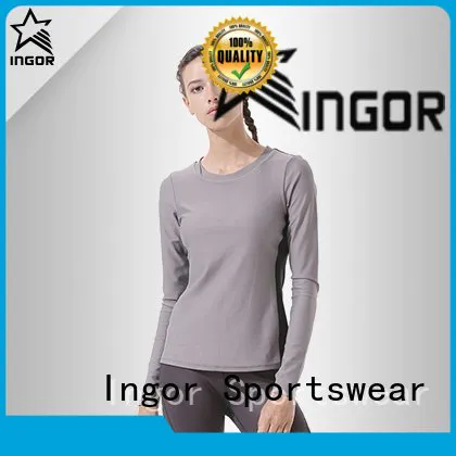 INGOR quick dry modern sweatshirt with high quality for ladies