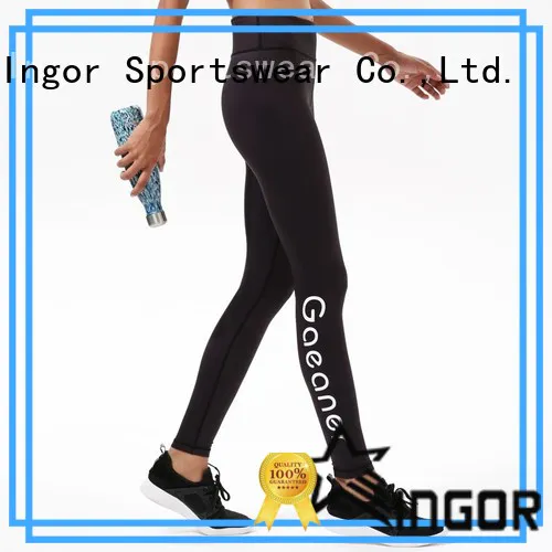 INGOR Brand capri activewear gym custom ladies leggings 