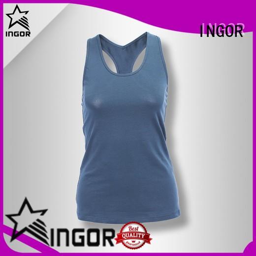 INGOR custom women's athletic tanks  womens for yoga